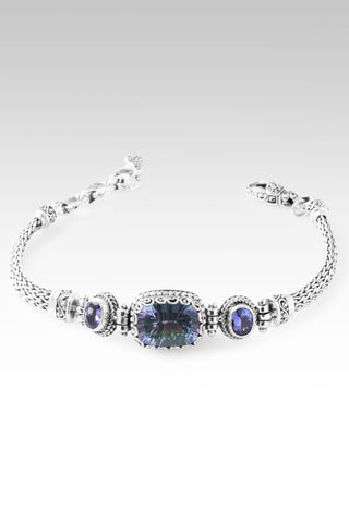 Overflowing Goodness Bracelet™ in By The Sea™ Mystic Quartz & Tanzanite - Multi Stone - only found at SARDA™