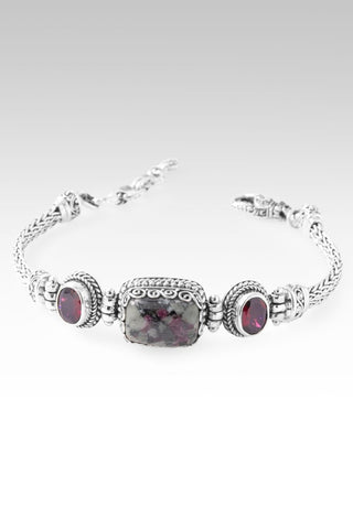 Overflowing Goodness Bracelet™ in Eudialyte & Rhodolite Garnet - Multi Stone - only found at SARDA™
