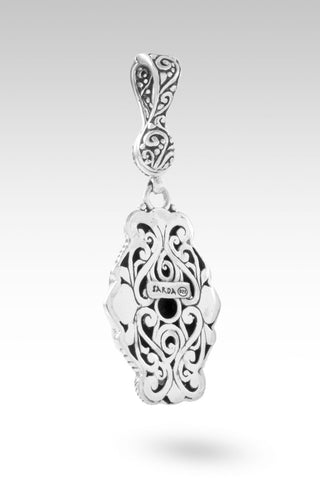 Overflowing Mercy Pendant™ in Seraphinite & River Ride™ Mystic Quartz - Multi Stone - only found at SARDA™