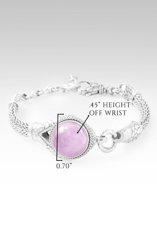 Overwhelming Gratitude Bracelet™ in Kunzite - Chain - only found at SARDA™