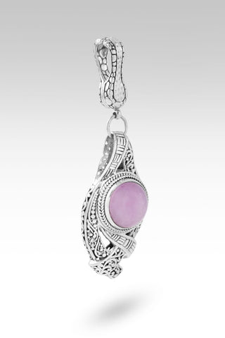 Overwhelming Gratitude Pendant™ in Kunzite - Magnetic Enhancer Bail - only found at SARDA™
