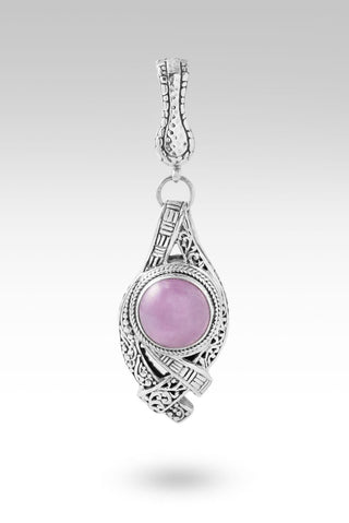 Overwhelming Gratitude Pendant™ in Kunzite - Magnetic Enhancer Bail - only found at SARDA™
