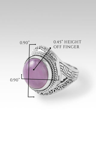 Overwhelming Gratitude Ring™ in Kunzite - Statement - only found at SARDA™