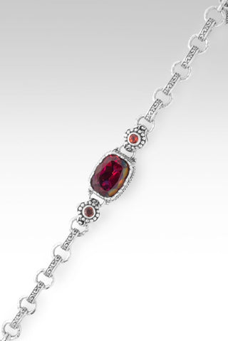 Overwhelming Joy Bracelet™ in Bee Pink™ Mystic Quartz & Garnet - Multi Stone - only found at SARDA™