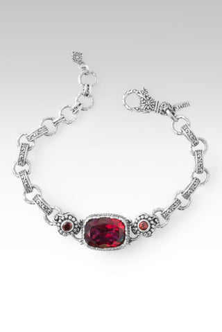 Overwhelming Joy Bracelet™ in Bee Pink™ Mystic Quartz & Garnet - Multi Stone - only found at SARDA™