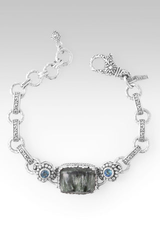 Overwhelming Joy Bracelet™ in Seraphinite & River Ride™ Mystic Quartz - Multi Stone - only found at SARDA™