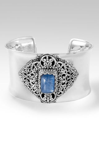 Overwhelming Love Cuff Bracelet™ in Blue Kyanite - Cuff - only found at SARDA™