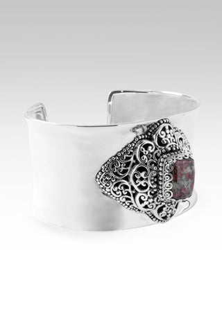 Overwhelming Love Cuff Bracelet™ in Eudialyte - Cuff - only found at SARDA™