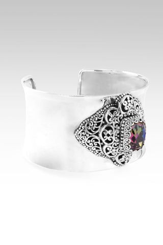 Overwhelming Love Cuff Bracelet™ in Hayward's Muse™ Mystic Quartz - Cuff - only found at SARDA™