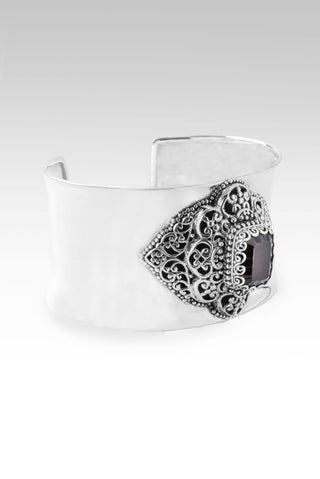 Overwhelming Love Cuff Bracelet™ in Smoky Quartz - Cuff - only found at SARDA™