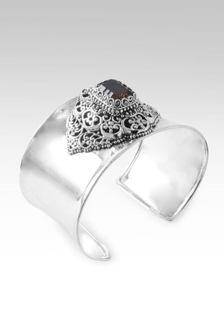 Overwhelming Love Cuff Bracelet™ in Smoky Quartz - Cuff - only found at SARDA™
