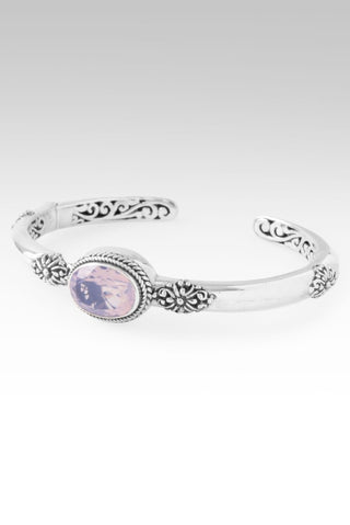 Pain For Purpose Cuff Bracelet™ in Lavender Moon Quartz - Cuff - only found at SARDA™