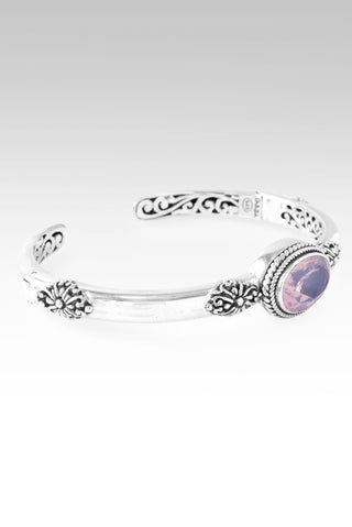 Pain For Purpose Cuff Bracelet™ in Lavender Moon Quartz - Cuff - only found at SARDA™