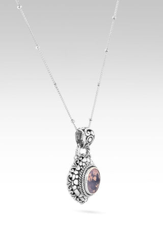 Pain For Purpose Necklace™ in Lavender Moon Quartz - Single Stone - only found at SARDA™