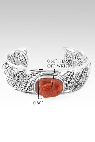 Part of The Masterpiece Cuff Bracelet™ in Carnelian - Cuff - only found at SARDA™