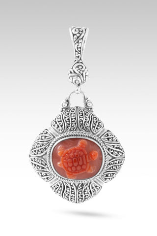 Part of The Masterpiece Pendant™ in Carnelian - Single Stone - only found at SARDA™