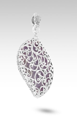 Parted Water Pendant™ in Lepidolite - Single Stone - only found at SARDA™