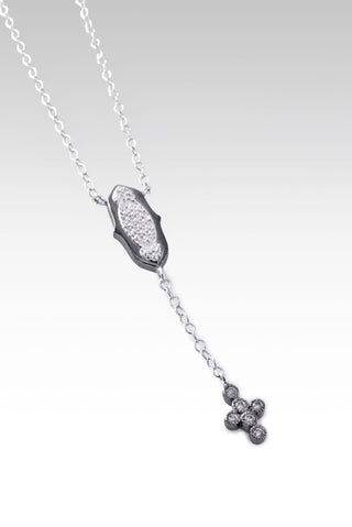Passionate Promises Necklace™ in White Zircon - Lobster Closure - only found at SARDA™