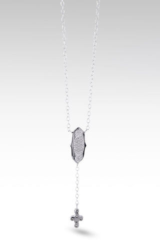 Passionate Promises Necklace™ in White Zircon - Lobster Closure - only found at SARDA™