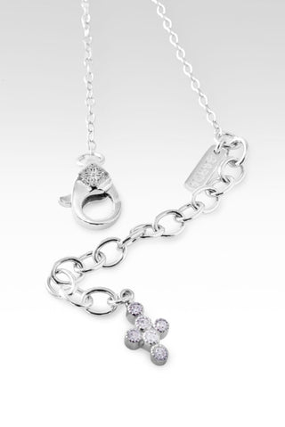 Passionate Promises Necklace™ in White Zircon - Lobster Closure - only found at SARDA™