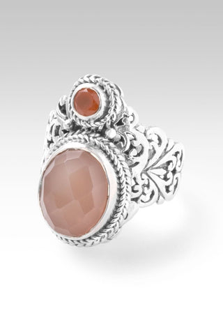Peace Beyond Understanding Ring™ in Orange Moonstone & Carnelian - Statement - only found at SARDA™