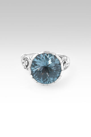 Peace Given Ring™ in Arctic Blue Topaz - Statement - only found at SARDA™