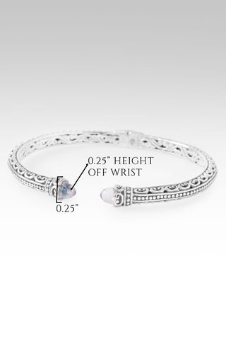 Peace God Gives Tip - to - Tip Bracelet™ in Rainbow Moonstone - Tip - to - Tip - only found at SARDA™