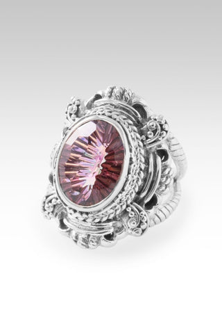 Peace In Storms Ring™ in Hayward's Muse™ Mystic Quartz - Dinner - only found at SARDA™