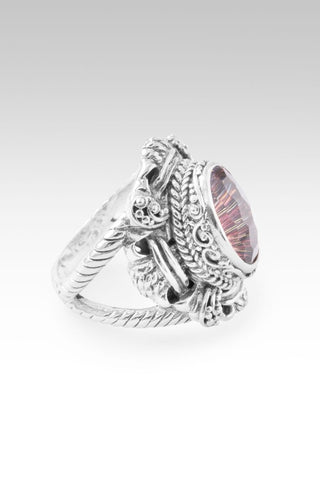 Peace In Storms Ring™ in Hayward's Muse™ Mystic Quartz - Dinner - only found at SARDA™