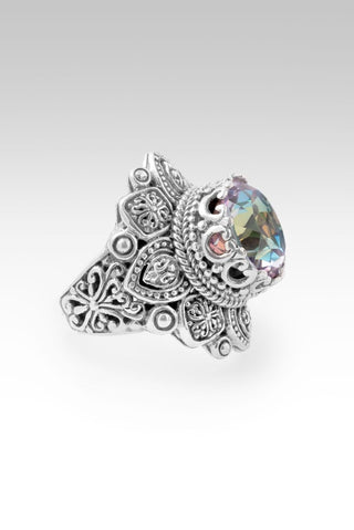 Peace in UR Presence Ring™ in British Tearose™ Mystic Quartz - Statement - only found at SARDA™