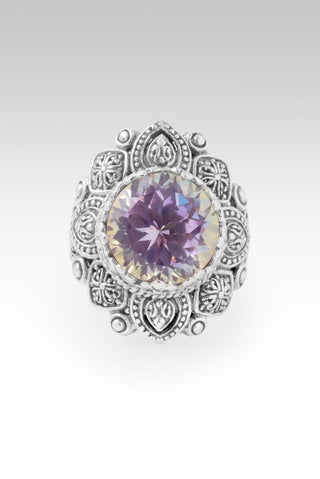 Peace in UR Presence Ring™ in British Tearose™ Mystic Quartz - Statement - only found at SARDA™