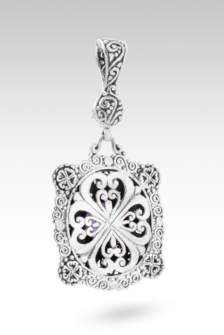 Peace Within Pendant™ in Tanzanite & Blue Zircon - Multi Stone - only found at SARDA™