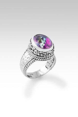 Perfecter of Peace Ring™ in Xanadu™ Mystic Quartz - Dinner - only found at SARDA™