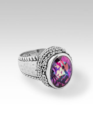 Perfecter of Peace Ring™ in Xanadu™ Mystic Quartz - Dinner - only found at SARDA™
