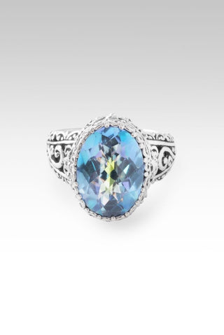 Perfector Of All Ring™ in Peter Pan Green™ Mystic Quartz - Dinner - only found at SARDA™
