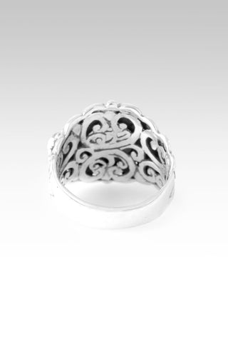 Plan Amidst Suffering Ring™ in Green Chalcedony & Peridot - Dinner - only found at SARDA™