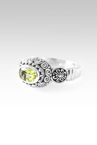 Plan Amidst Suffering Ring™ in Peridot - Dinner - only found at SARDA™