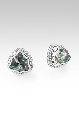 Power In UR Word Earrings™ in Novel™ Mystic Quartz - Stud - only found at SARDA™