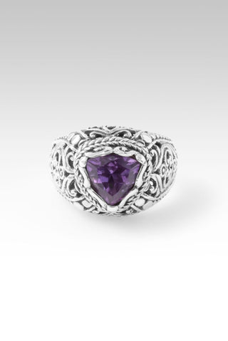 Power Moved Ring™ in Amethyst - Dinner - only found at SARDA™