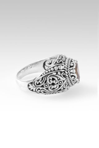 Power Moved Ring™ in Golden Cognac Scapolite - Dinner - only found at SARDA™