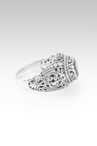 Power Moved Ring™ in Plum Lab Created Sapphire - Dinner - only found at SARDA™