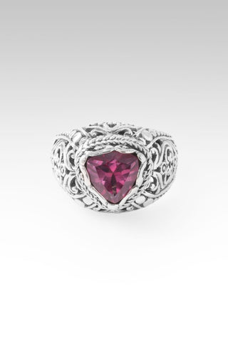 Power Moved Ring™ in Pure Pink™ Mystic Quartz - Dinner - only found at SARDA™