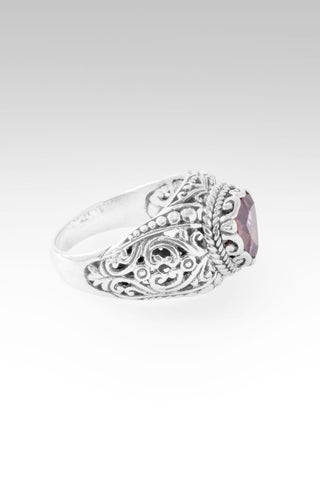 Power Moved Ring™ in Pure Pink™ Mystic Quartz - Dinner - only found at SARDA™