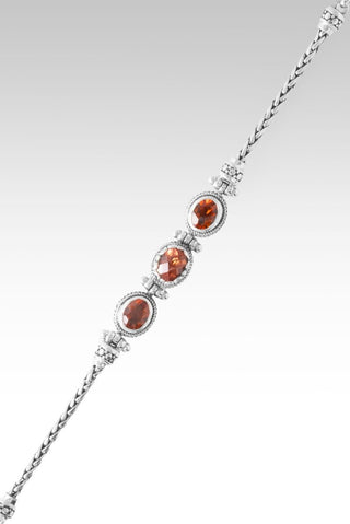 Praise Bolder Bracelet™ in Padparadscha Lab Created Sapphire & Madeira Citrine - Multi Stone - only found at SARDA™