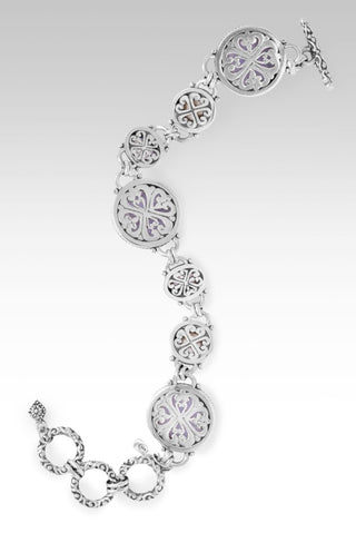 Praise & Hallelujah Thru It Bracelet™ in Blue Lace Agate, Freshwater Pearl & Chalcedony - Multi Stone - only found at SARDA™