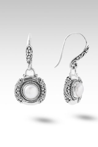Praise & Hallelujah Thru It Earrings™ in Freshwater Pearl - Bali Wire - only found at SARDA™