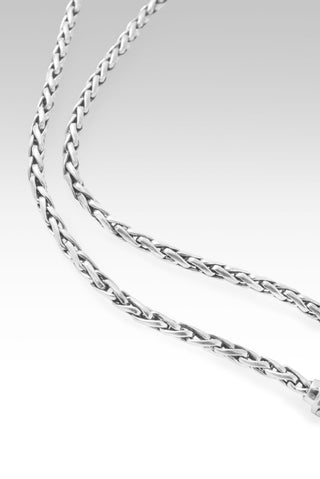 Praise & Hallelujah Thru It Necklace™ in Blue Lace Agate - Statement - only found at SARDA™