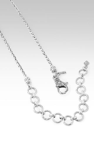 Praise & Hallelujah Thru It Necklace™ in Blue Lace Agate - Statement - only found at SARDA™