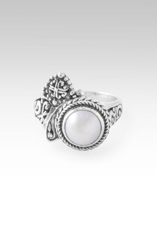 Praise & Hallelujah Thru It Ring II™ in Freshwater Pearl - Dinner - only found at SARDA™