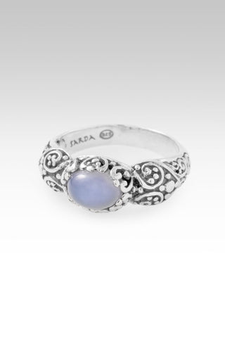 Praise & Hallelujah Thru It Ring™ in Chalcedony - Dinner - only found at SARDA™